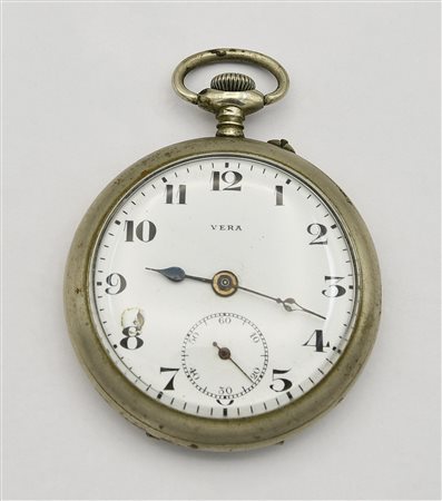 Orologio da tasca in metallo Vera, primi 900 CASSA: in metallo con doppio...