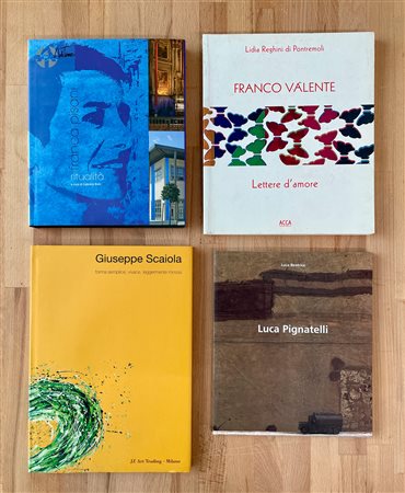 ARTE CONTEMPORANEA ITALIANA - Lotto unico di 4 cataloghi