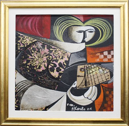 VITTORIO MARIA DI CARLO, "Figura", 1975
