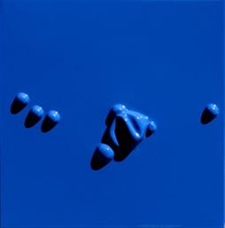 GALLORI Beatrice Montevarchi, 1978 Blue crash-ing, 2014 tecnica mista su tela...