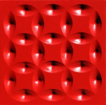 BRUNELLO Stefano 1960 Struttura radiale, 2014 acrilico su tela estroflessa...