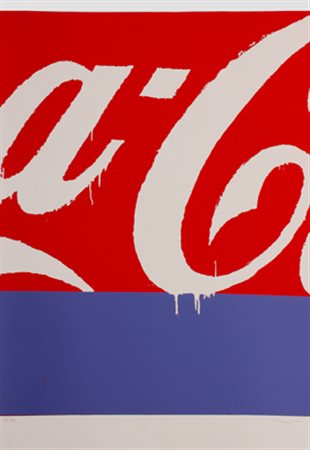 SCHIFANO Mario Homs 1934 - Roma 1998 Coca cola, 1988 serigrafia a colori cm....