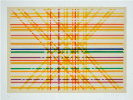 DORAZIO Piero Roma 1927 - Todi 2005 Senza titolo, 2003 litografia cm. 72 x 96...