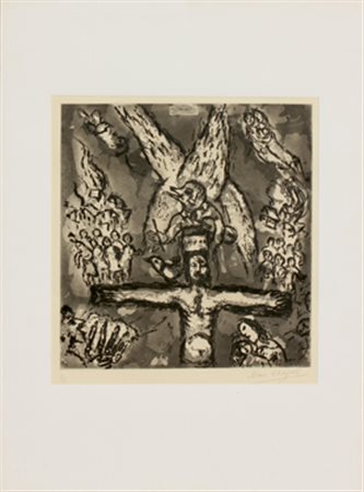 CHAGALL Marc Witebsk 1887 - Saint-Paul-de-Vence 1985 Senza titolo litografia...