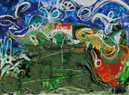 SCHIFANO Mario Homs 1934 - Roma 1998 Senza titolo, 1989 smalto e acrilico su...