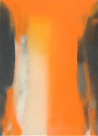 OLIVIERI Claudio Roma 1934 Senza titolo, 2002 tecnica mista su cartoncino cm....