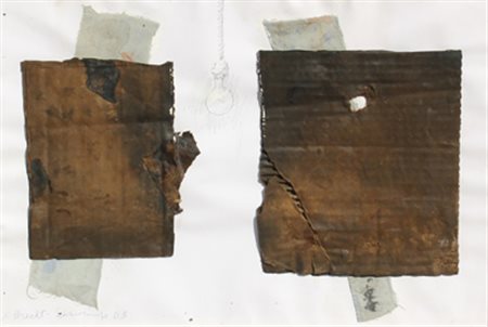 SCHIAVOCAMPO Paolo Palermo, 1924 Per Bertold Brecht, 2003 tecnica mista su...