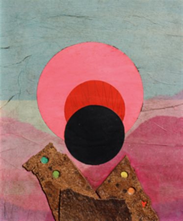 CRIPPA Roberto Monza 1921 - Bresso 1972 Senza titolo, 1971 sughero su tavola...