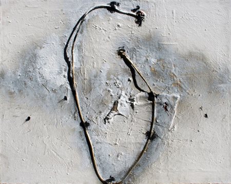 CARMASSI Arturo Lucca 1925 Suite Satie V, 2005 collage, cartone, filo di...