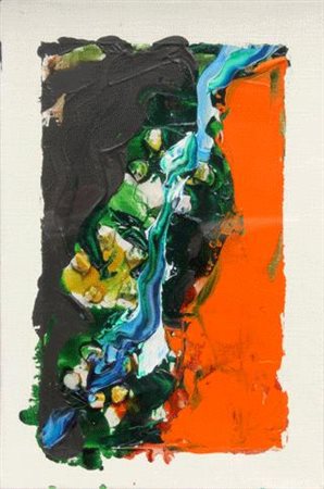 SCHIFANO Mario Homs 1934 - Roma 1998 Senza titolo, 1991 smalto, acrilico e...