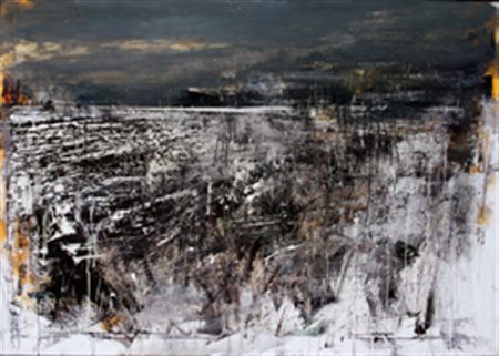 PEDRETTI Antonio Gravirate (VA) 1950 Bianco lombardo, 2004 olio su tela cm....