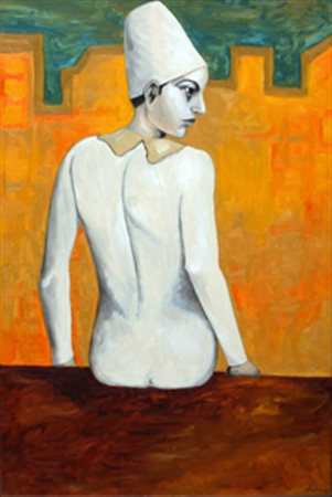 SANGIORGI Silvio Sezzia, 1977 Fine, 2009 olio su tela cm. 90 x 60 Firma, data...