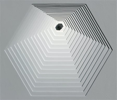 LANZARETTI Alberto Thiene, 1955 Alluminio, 2013 smalto e tecnica mista su...