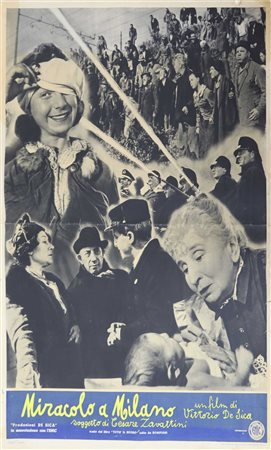 Fotobusta ''Miracolo a Milano''