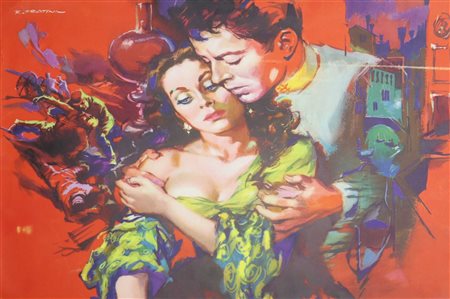 Fotobusta Disegnata ''Senso''