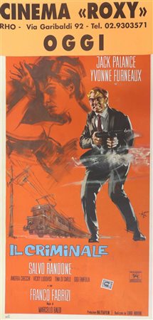 Locandina film ''Il criminale''