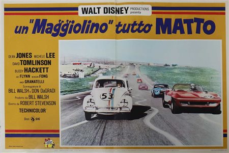 Fotobusta ''Un maggiolino tutto matto''