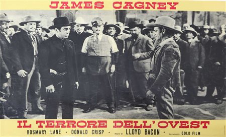 Fotobusta ''Il terrore dell'ovest'', 1958