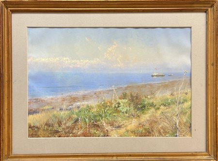 Pietro Barucci, Roma 1845 - 1917, Litorale Laziale