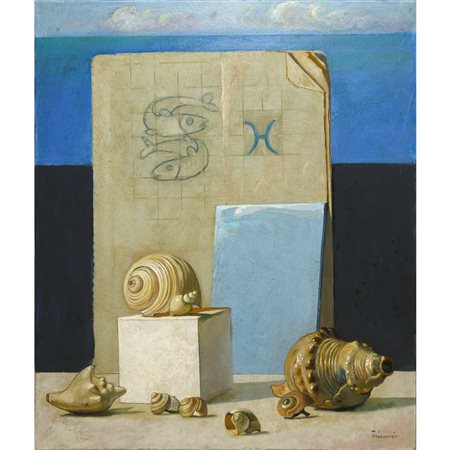 Saro Tricomi (Catania  1937-2021)  - Pesci, 2010