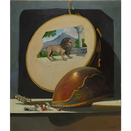 Saro Tricomi (Catania  1937-2021)  - Leone, 2010