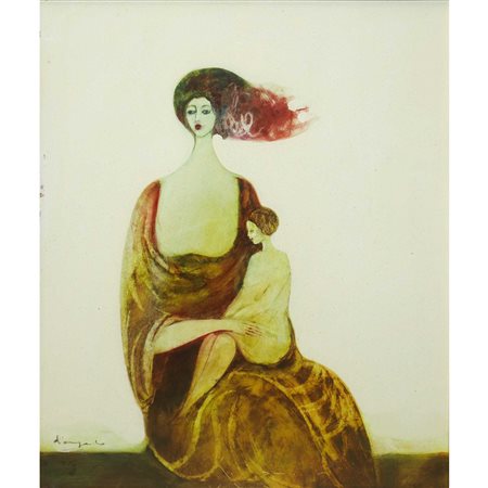 Cesare D'Angelo (Catania 1940-2006)  - Maternità