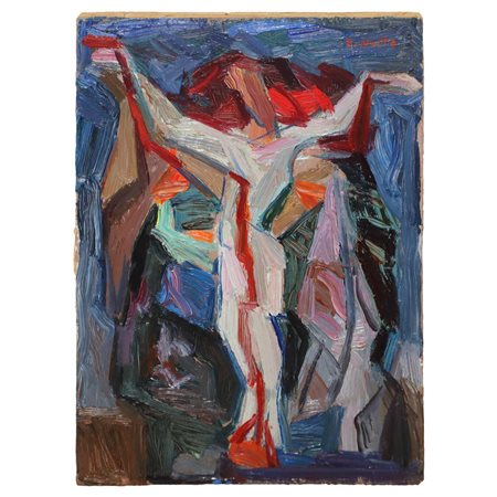 Emilio Notte (Ceglie Messapica 1891-Napoli 1982)  - Deposizione, 1950s