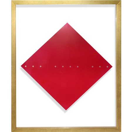 Lucio Fontana (Rosario 19/02/1899-Comabbio, Varese 07/09/1968)  - Concetto spaziale, 1967