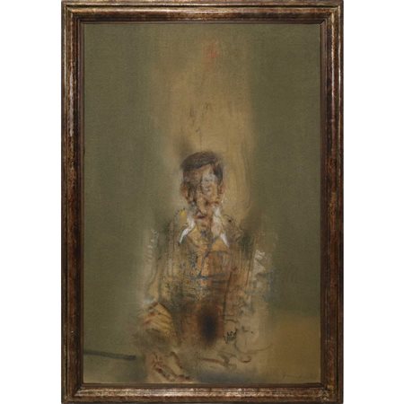 Gianfranco Ferroni (1927-2001)  - Ritratto di Roncaglia, 1960