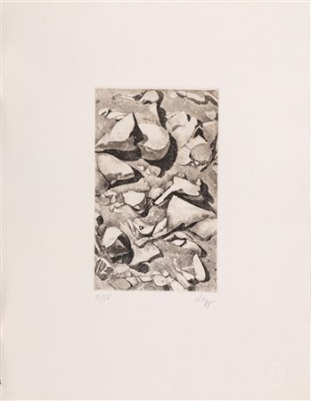 Dieter Kopp (Prien am Chiemsee 1939-0) Incisione 13/60 1984 incisione cm...