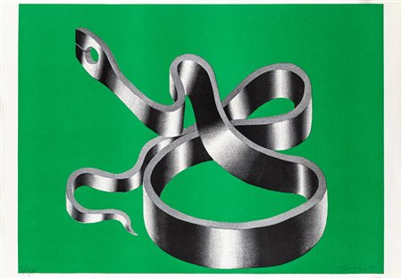 Aldo Turchiaro (Celico 1929-0) Senza titolo 1969 Litografia cm 50x72 Firma,...