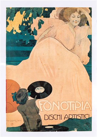 Marcello Dudovich (Trieste 1878-Milano 1962) Fonotipia Dischi Artistici...