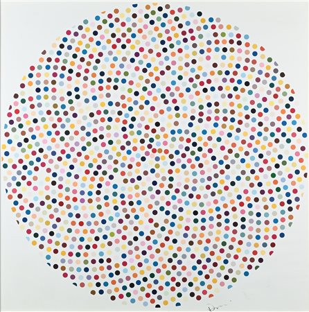 Damien Hirst (Bristol 1965) Valium 2000 Serigrafia a colori cm 125x125 - in...