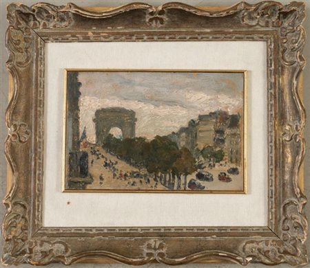 Mathilde Angèle Delasalle (Francia, 1867 - c. 1941). Arco di Trionfo.