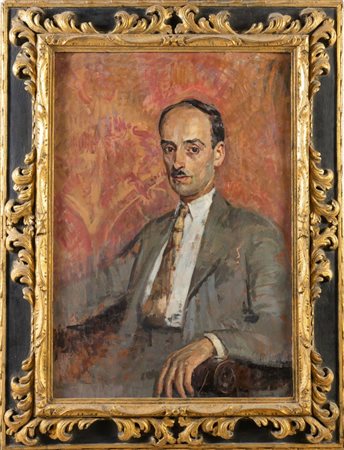 Pittore della prima metà del XX secolo, Ritratto di Salvatore Quasimodo.