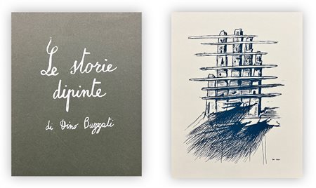 DINO BUZZATI (1906-1972) - Le storie dipinte di Dino Buzzati presentate da Raffaele Carrieri, 1977