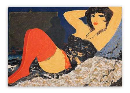 SALVATORE FIUME (1915-1997) - La modella del pittore