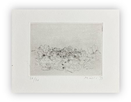 ANTON ZORAN MUSIC (1909-2005) - Paesaggio, 1979