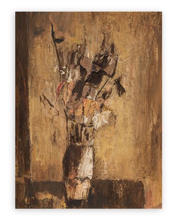 RINALDO PIGOLA (1918-1999) - Senza Titolo (Fiori), 1946