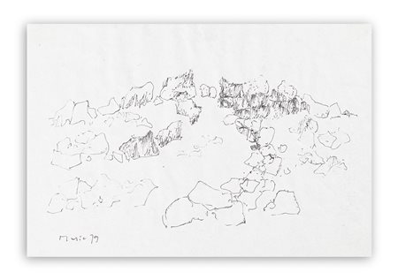 ANTON ZORAN MUSIC (1909-2005) - Senza Titolo, 1979