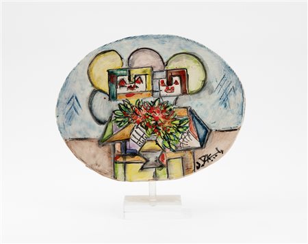 IBRAHIM KODRA (1918-2006) - Senza Titolo