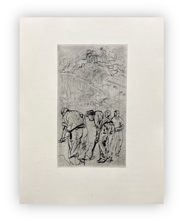 ANSELMO BUCCI (1887-1955) - Paris qui bouge. La Boutte Nouvelle, 1909