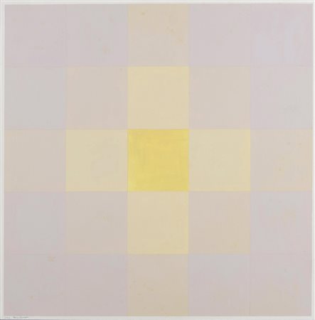 Jorrit Tornquist (Graz 1938-Cisano Bergamasco 2023) Campiture Acrilico su...