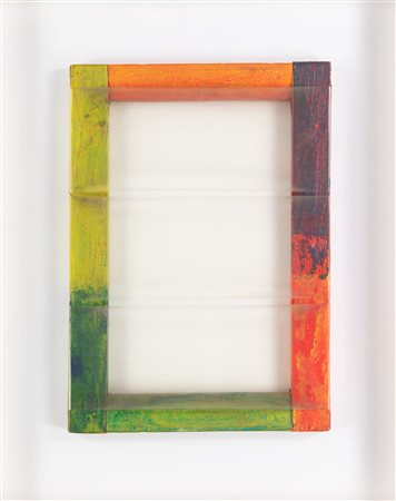 Carla Accardi (Trapani 1924-Roma 2014) Senza titolo Sicofoil su telaio in...