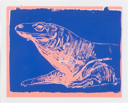Andy Warhol (Pittsburgh 1928-New York 1987) Komodo Monitor Litografia 36x45,5 cm