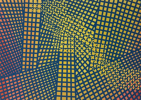 Mario Nigro (Pistoia 1917-Livorno 1992) Senza titolo 46x64.5 cm