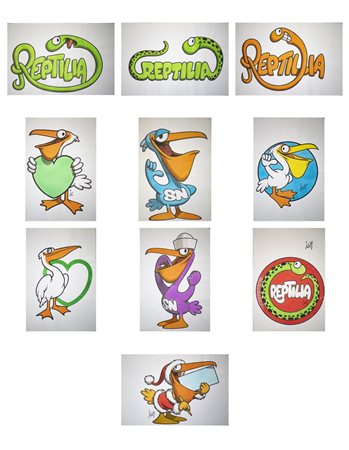 JACOVITTI BENITO (1923 - 1997) - "REPTILIA".