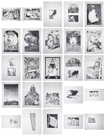 Breccia Enrique - " LA FATTORIA DEGLI ANIMALI " (EDIZIONE SPECIALE PER ARGENTINA E BRASILE).