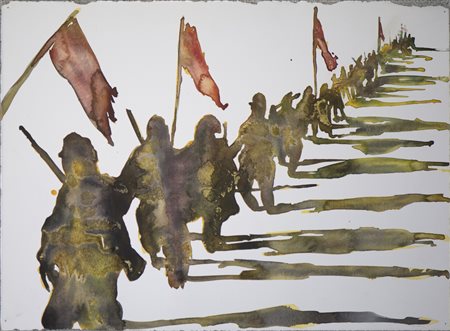 STASI BEPPE - "ombre sulla neve".