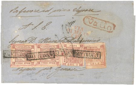 Antichi Stati Italiani - Napoli - Lettera (3 + 8 cat. 3.675)